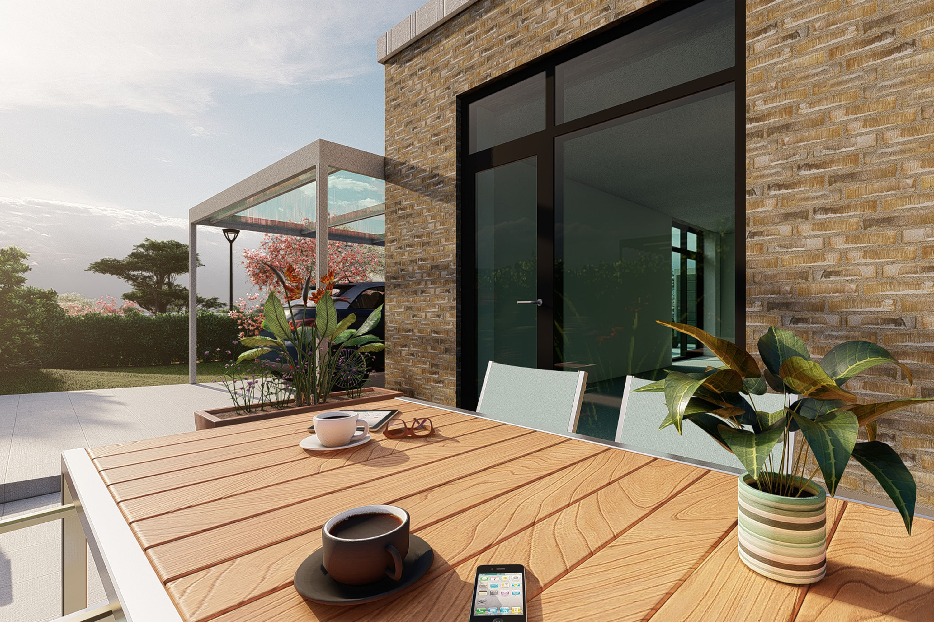 Rækkehus på 105 m2 i Viborg, Kong Christoffers Vej 