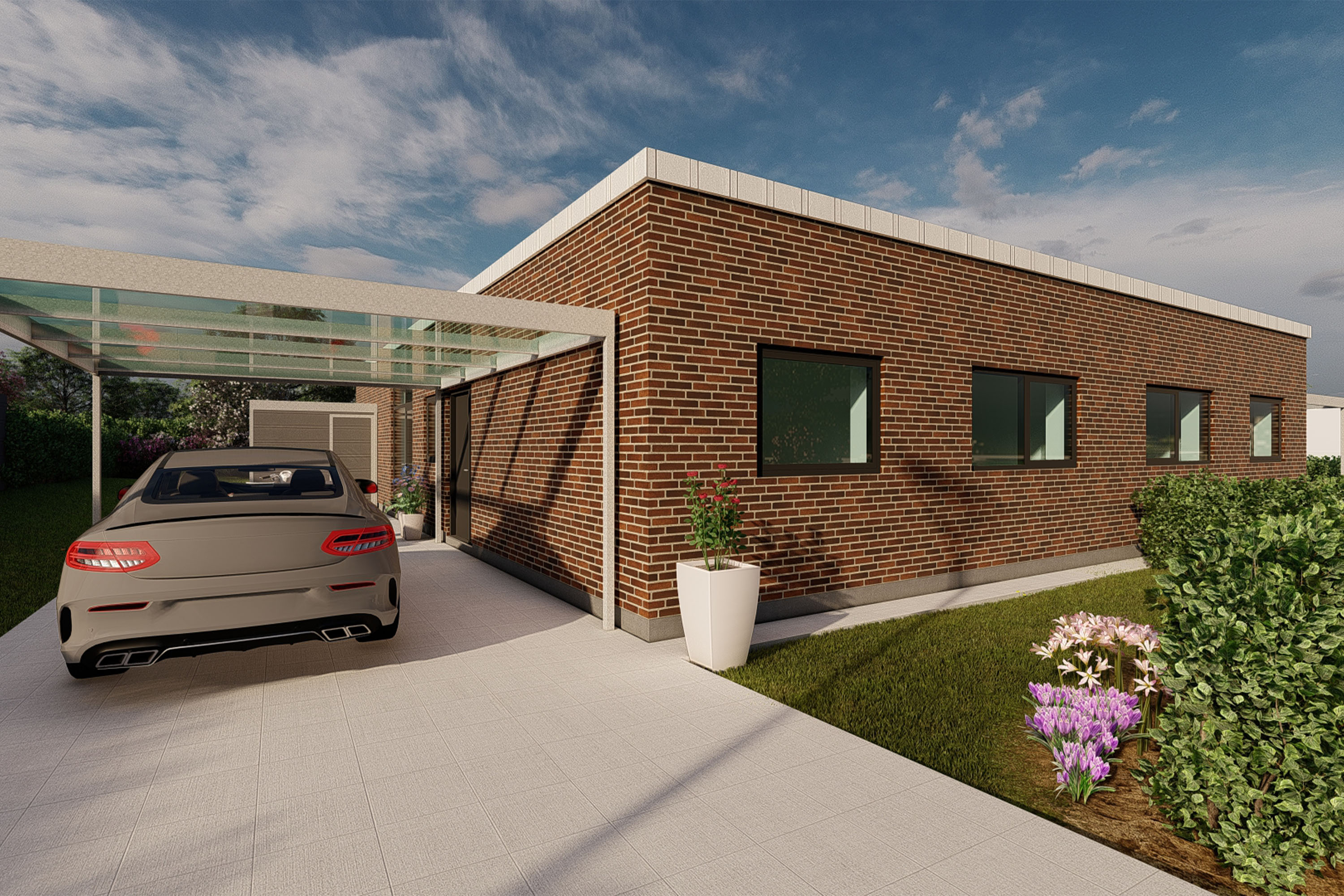 Rækkehus på 105 m2 i Viborg, Kong Christoffers Vej 