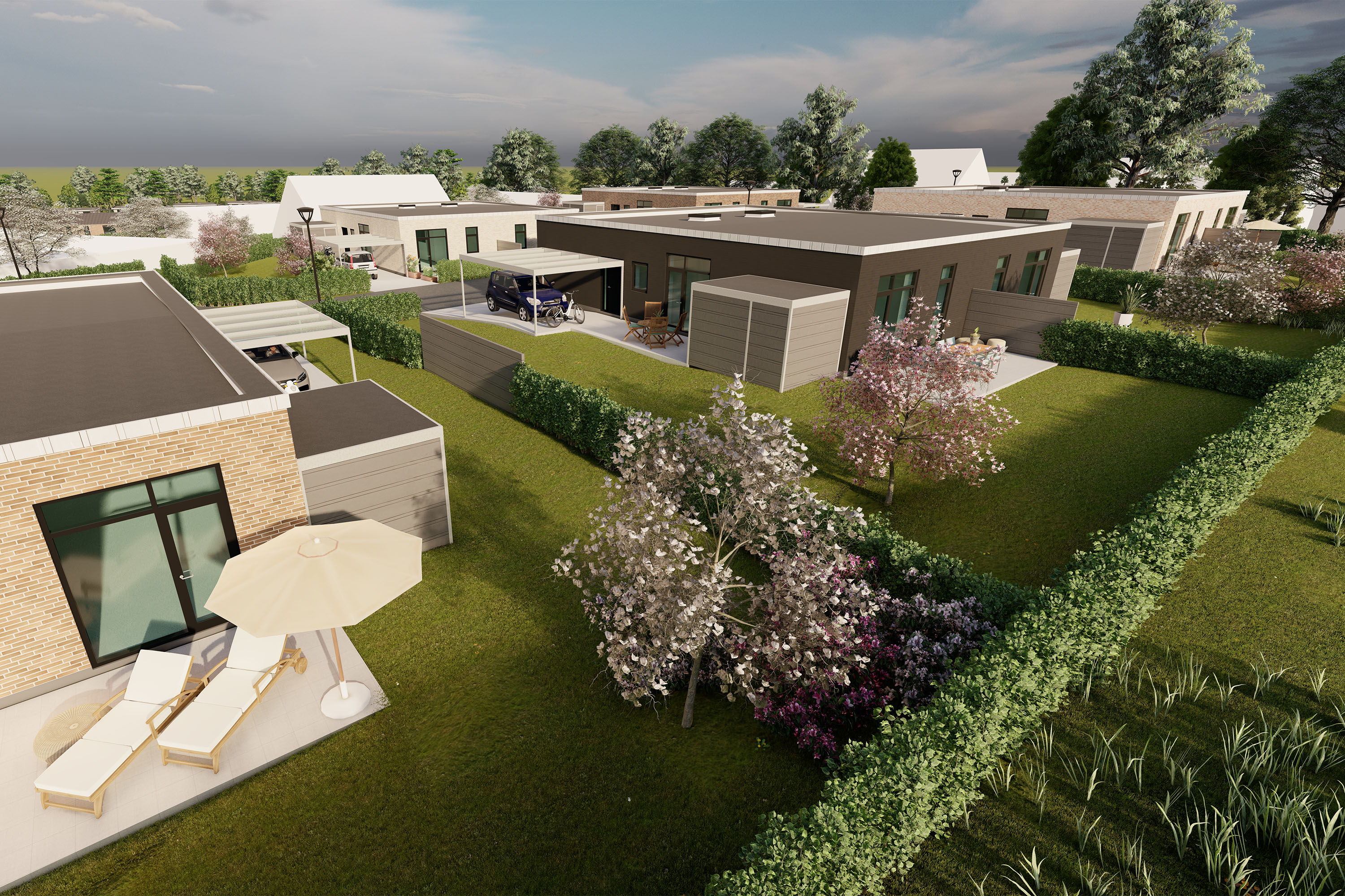 Rækkehus på 105 m2 i Viborg, Kong Christoffers Vej 