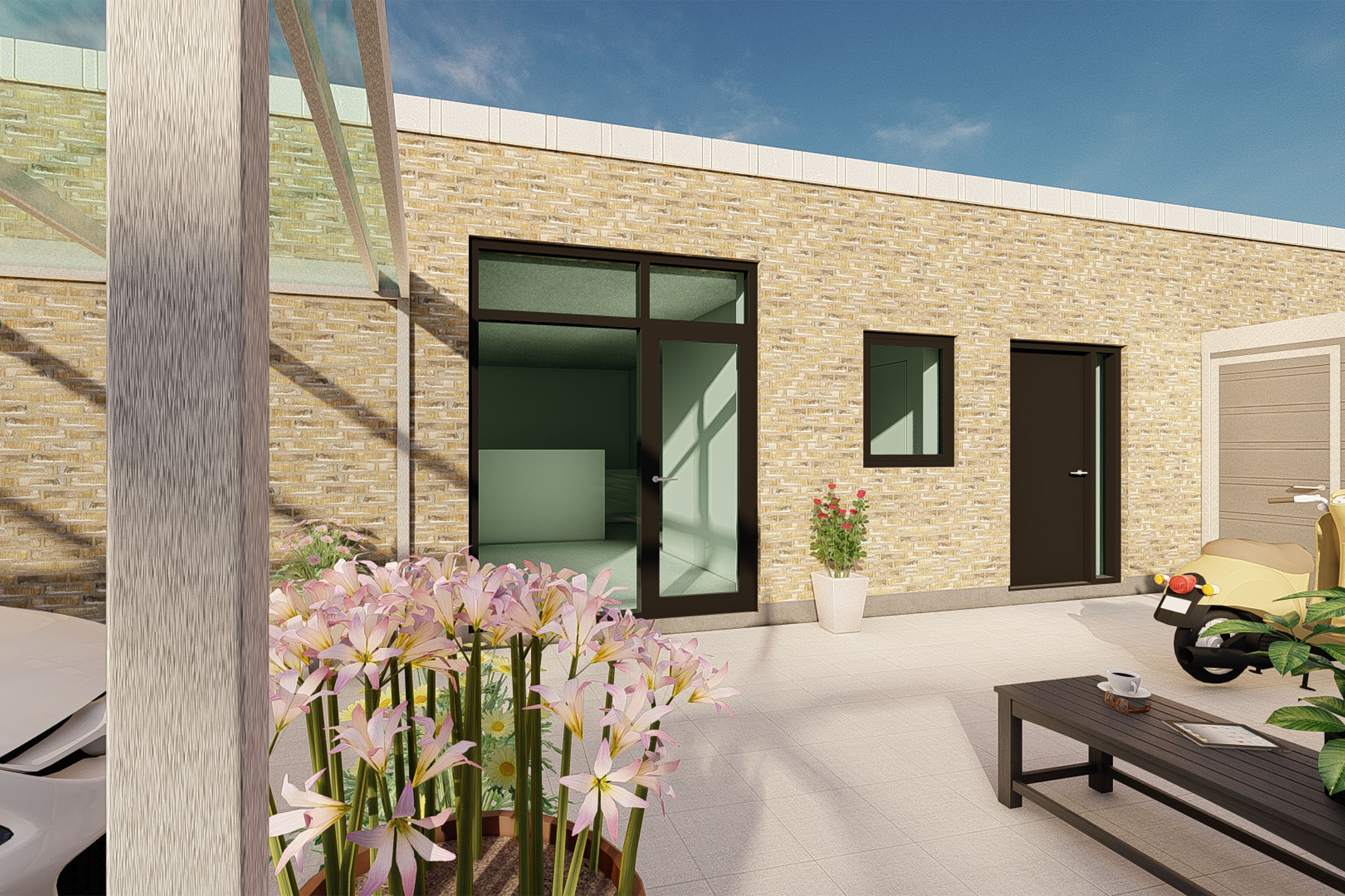 Rækkehus på 105 m2 i Viborg, Kong Christoffers Vej 